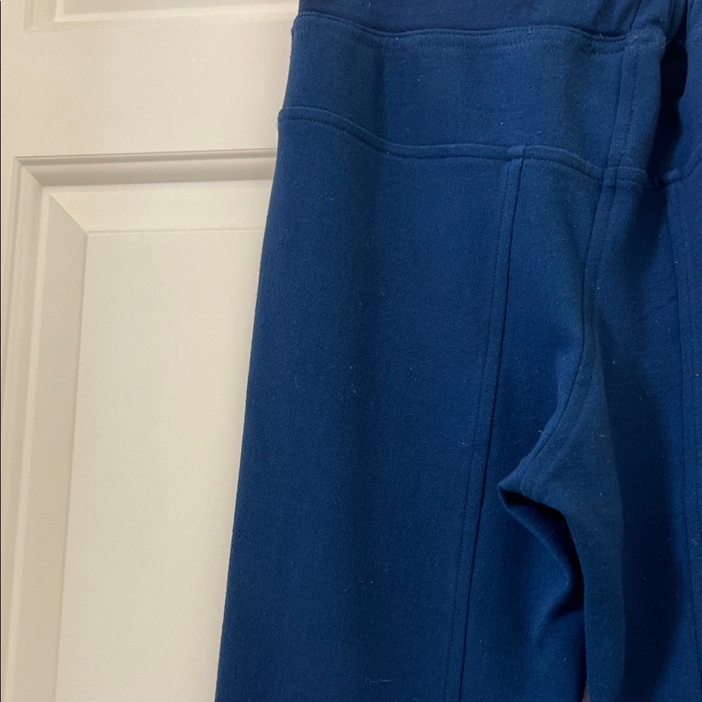 Hale Bob Blue Athletic Leggings M - Picture 4 of 5